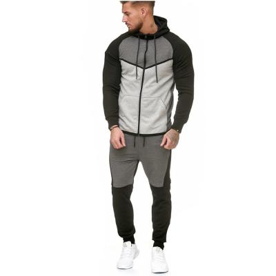 China Trending Product Mens Breathable Tracksuit Training&Jogging Sleeves Long Hoodies Zipper Jogging&Training Wear for sale