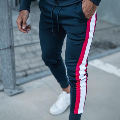 China High Quality Anti-pilling Men's Pants Striped Solid Spring& Autumn Pant For Jogger Cargo Custom Made Pants for sale