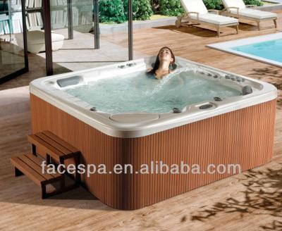 China Massage Spa 5 People Spa Luxury Outdoor Swimming Spa Hot Tub FS-592 for sale