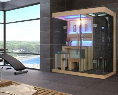 China Computer Control Panel Combination of Sauna Dry Room and Wet Steam Room FS-1389 for sale