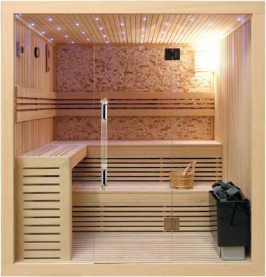 China Wooden computer control panel sauna for 2-4 persons sauna room FS-1102A/B/C for sale