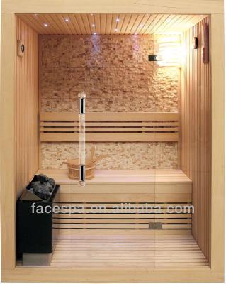 China Luxury computer control panel sauna room tempered glass sauna room FS-1103A/B/C for sale