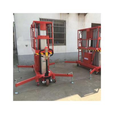 China 5.8m 8m 10m Hydraulic Lift Platform Aluminum Frame Aerial Work Platform for sale