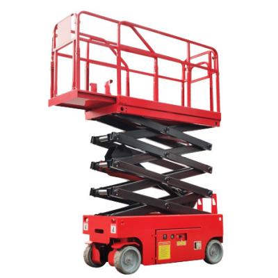 China Diesel Scissor Lift  Rough Terrain Scissor Lift 4m 6m 8m 10m 12m for sale