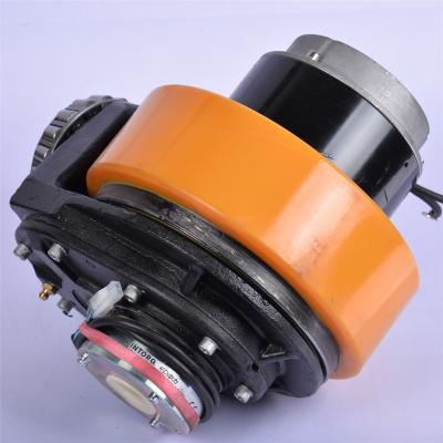 China 24V Hydraulic Motor  750W 210mm Drive Wheel Unit for sale