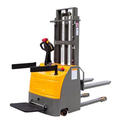 China 1200KG 24V 210Ah  3 Stage Electric Pedestrian Stacker for sale