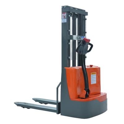 Chine Empileur de marche électrique de Wdith 850mm 1.6M Straddle Pallet Lift à vendre