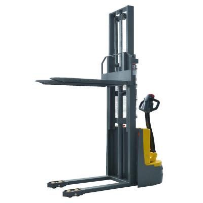 China Workshop Light 3m 1000KG Power Electric Stacker Forklift for sale