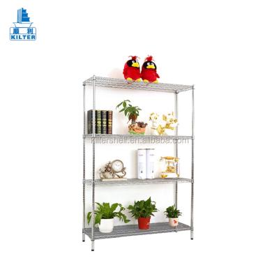 China Sustainable Perfect Wire Binding Display Stand Rack Shelving For Flowers for sale