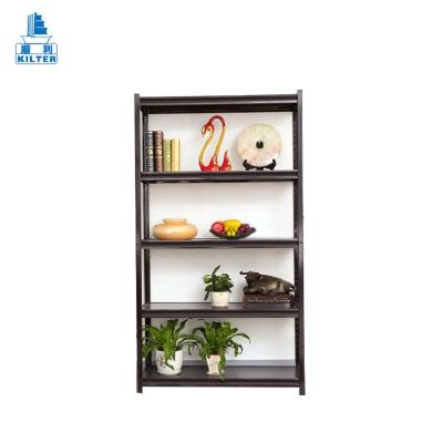 China Wholesale Design Display Hole Squash Corner Steel Stocked Shelf for sale