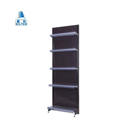 China Single-sided/double-sided mini metal supermarket shelf for sale