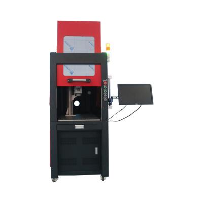 China Water Cooled Engraver /Laser Labels and Logo Engraving Fiber Laser Marking Machine for sale