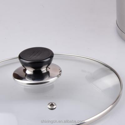 China 14-45cm Sustainable Universal C Jar Glass Lid For Cookware for sale