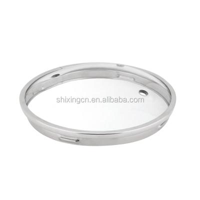 China Pakistan Hotpot Lid Viable Glass Lid Pot Lock Tempered Glass Top Lid For Hot Pot for sale