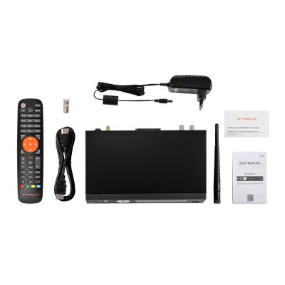 China Turbo DVB-S/S2/S2X+DVB-T/T2/Cable/J.83B OEM/ODM GTMEDIA V8 combo box satellite receiver built-in wifi support IPTV for sale