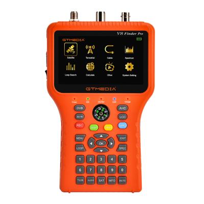 China Original Factory Wholesale V8 Finder GTMEDIA V8 Pro DVB-S2X/S2/S/T2/T/C TV Signal Finder Combo SAT Pro Finder for sale