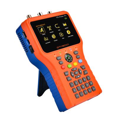 China GTMedia V8 T2 Pro DVB S2 Display Wifi 2.4G SAT Meter DVB Spectrum Analyzer V8 Handheld Finder Cable Finder Pro Combo HD Signal Finder Pro for sale