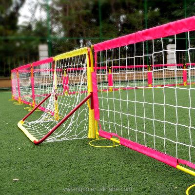 China Soccer Field Barrier 2022 New Mini Guardrail Kindergarten Outdoor Futsal Pupils Football Splicing Barrier for sale