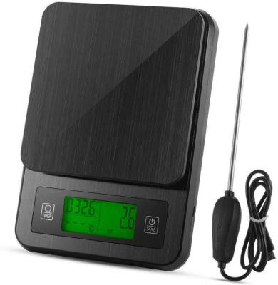 China Wifi Plastic ABS 5Kg 11Lb Home Digital Kitchen Food Scale With Detachable Bowl for sale