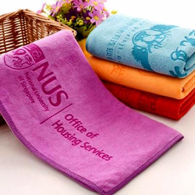 China Microfiber Hand Towel Kid Safe Cleaning Cloth With Free Logo for sale