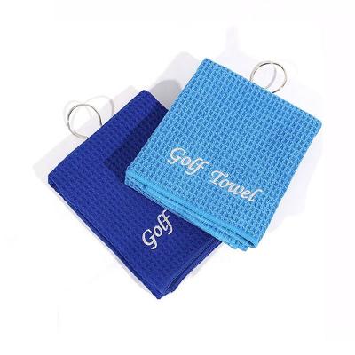 China Custom Golf Birdie Towel Good logo kid safe for golf cart towel for sale