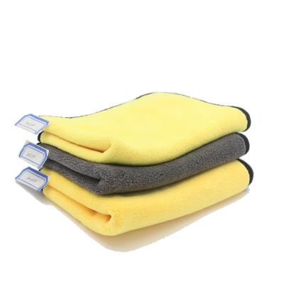 China New Design 40x40 Towel 16x16 Microfiber 600gsm Thick Super Thick Car Wash Fabric for sale