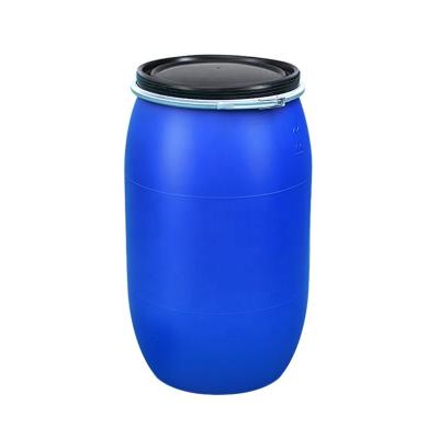 China Blue Food Grade 200l HDPE Plastic Barrel Drums Customers'requirements for sale