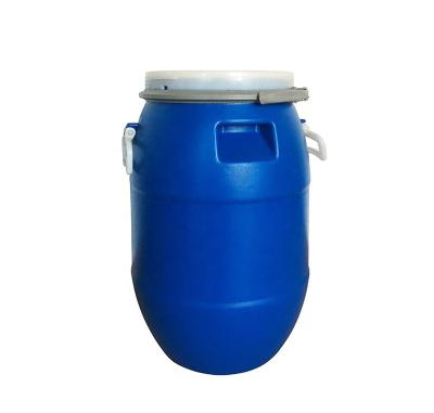 China Factory price food grade 30L chemical plastic drum with handle bucket blue jerry can for sale