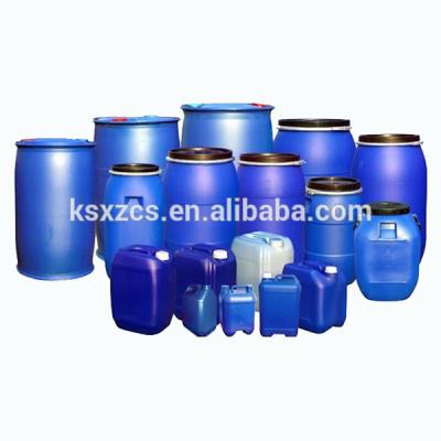 China Plastic Water Barrel , Drum 200 Liter HDPE Open Top Blue Plastic Drum for sale