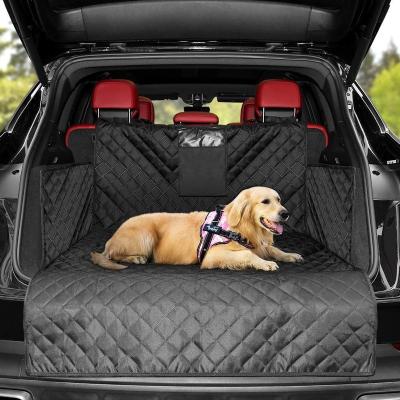 China Travel Car Boot Seat Cover For Dogs Pet Back Seat Cover Trunk Protector Boot Cover for sale