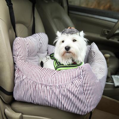 China Travel Car Seat for Small Dogs or Cats Removable Washable Pet Booster Mats and Pads Travel Puppy Car Bed for sale