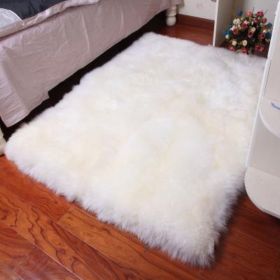 China Best Selling Quality 25cm Sheepskin Anti-Slip Rug With Good Service for sale