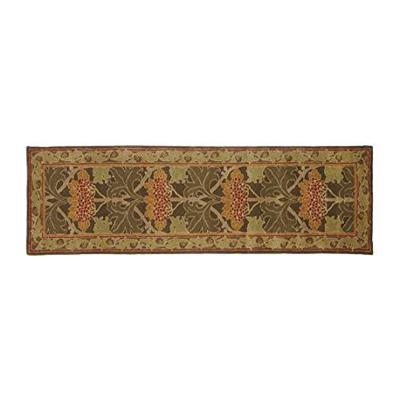 China Fashional Marial William morris green ornate arts and crafts wool persian traditional rugs for sale