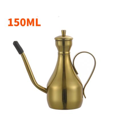 China Contemporary High Quality Soy Sauce Pot Kitchen Utensils Soy Sauce Pot Stainless Steel Oil Pot for sale