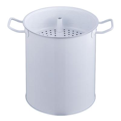 China Camouflage Commercial Hotel Large Capacity Tea Bucket Stainless Steel Supplier Party Banquet Tea Bucket for sale