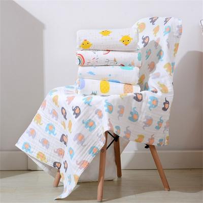 China Unisex PORTABLE 100% Cotton Baby Wrap Newborn Photography Prop Wrap Muslin Receiving Blanket for sale