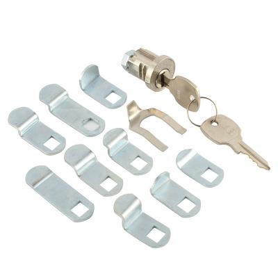 China Key Zinc Alloy Coin Keeper Padlockable Wing Truck Door Lock Cam Open Handle Swing Lock for sale