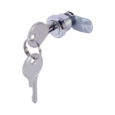 China Zinc Alloy Key Durable Key Super Lock High Security Cabinet Door L Swing Handle Cam Lock Connector for sale