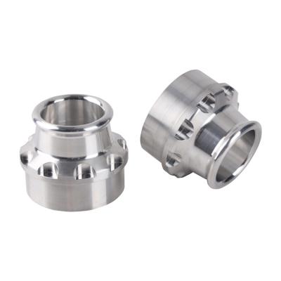 China Aluminum CNC Turning And Milling Complex Composite Machining Metal Food Machinery Bushing Parts for sale