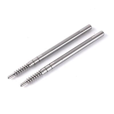 China Hotels Custom High Quality CNC Machining Motor Shaft Stainless Steel Splined Shaft for sale