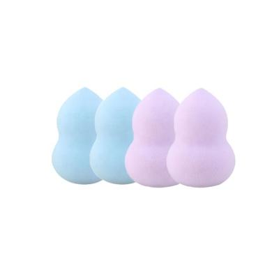 China Hot Selling Muestra Gratis De Maquillaje Wholesale Cosmetic Powder Puff Free Shape Latex Gourd Egg Blender Sponge Makeup 4*6.4cm for sale