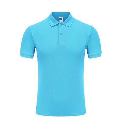 China Wholesale Breathable Two Color 195gsm CVC Long Sleeve Cotton Short Golf Polo Shirts For Men for sale