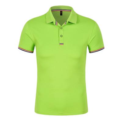 China Wholesale Custom Breathable Promotion Cotton Logo 100%cotton Polo Green Short Sleeve Women Polo T-Shirts With Logo For Unisex for sale