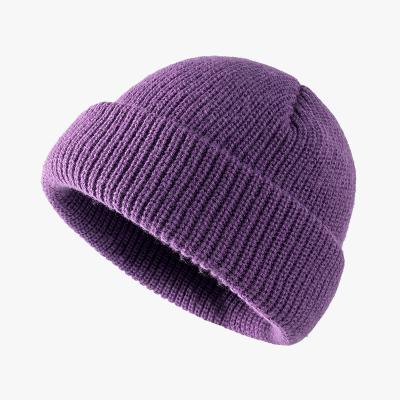 China High Quality Agriculture Wool Knit Christmas Skullcap With Ears All Over Print for sale