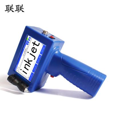 China Hotels 600 Dpi Handheld Touch Screen Inkjet Printer Hand Jet Printer For Printing Of Production Date for sale