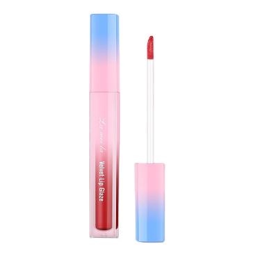 China Clear Nude Cosmetics Vegan Sunscreen Lip Gloss Liquid Lipstick Waterproof Lip Gloss for sale