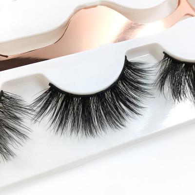 China Natural Soft Eyelash Wholesale Customize Box Custom False Eye Lashes False Real Mink Eyelashes 3d Mink Eyelashes Private Label for sale