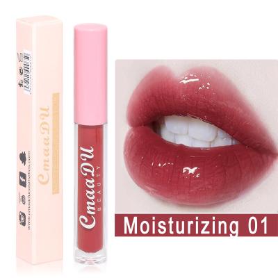 China Waterproof 24 Hours Long Lasting Lip Gloss Lip Color Moisturizing Lip Shadow Matte Shade for sale