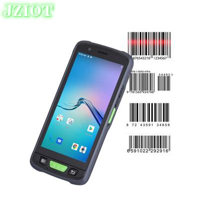 China Android 9.0 UHF RFID Engine 4G WIFI rfid reader 5.5inch JZIOT V9100 handheld 3G handheld android pda PDAs for sale