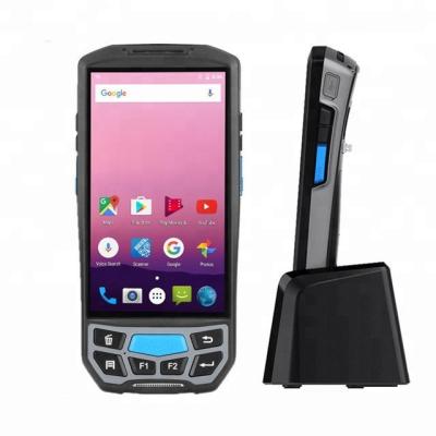 China JZIOT V9000 Handheld Computer 2D Barcode Scanner Terminal 5 Inch Android 7.0 NFC 1d Barcode Scanner for sale